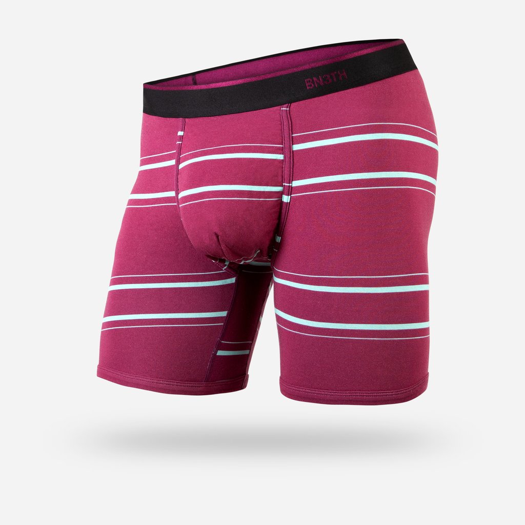 BN3TH 6.5" Classic Boxer Brief - Nice Stripe Wine