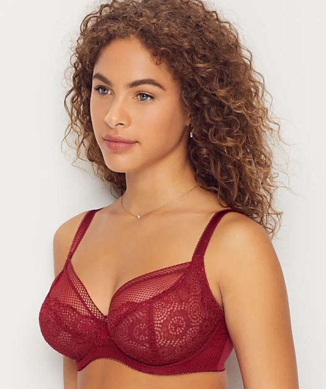 Style #106: Lace Crepeset banded Bra Underwire - C C's Lingerie