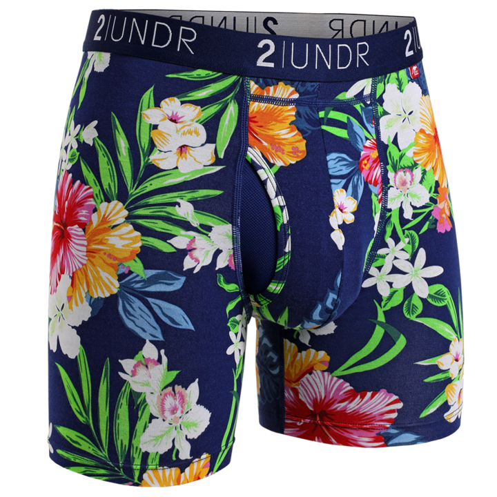 2UNDR 6" Swing Shift Boxer Brief - Tahiti